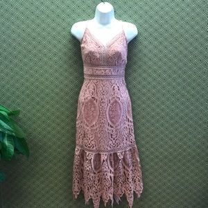 JOA Lace Dress